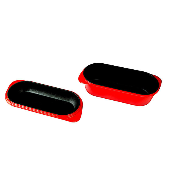 LAVA CAST IRON Lava Enameled Cast Iron Bread Pan 2.5 Quart11 inch